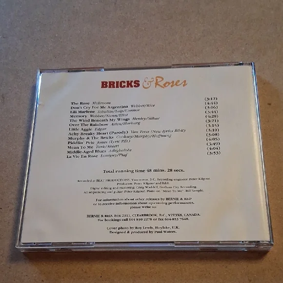 Bricks & Roses CD - Picture 5 of 8